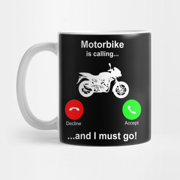 Funny Motorcycle Biker Gift Motorbike Mug TeePublic